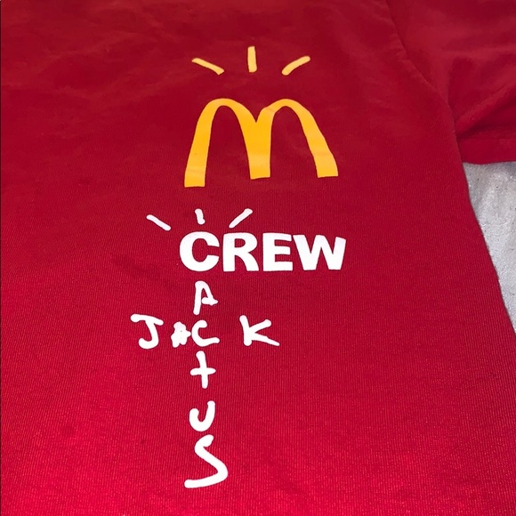 Travis Scott Cactus Jack x McDonalds Shirt - Picture 4 of 4